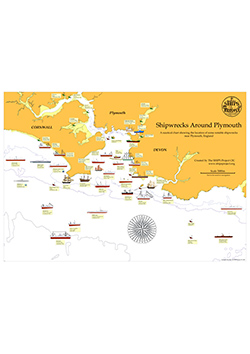 SHIPS Shipwrecks Around Plymouth Chart